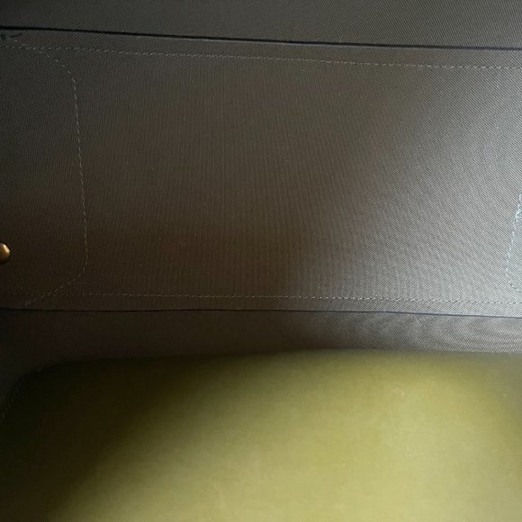 Fossil Kier Cactus Leather Tote Green *Small Scratch* - Picture 8 of 9